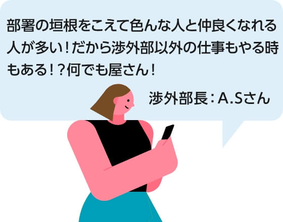 渉外部部長